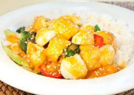 Curry Fishball Tofu Veg Ric 咖喱魚蛋豆腐什菜飯